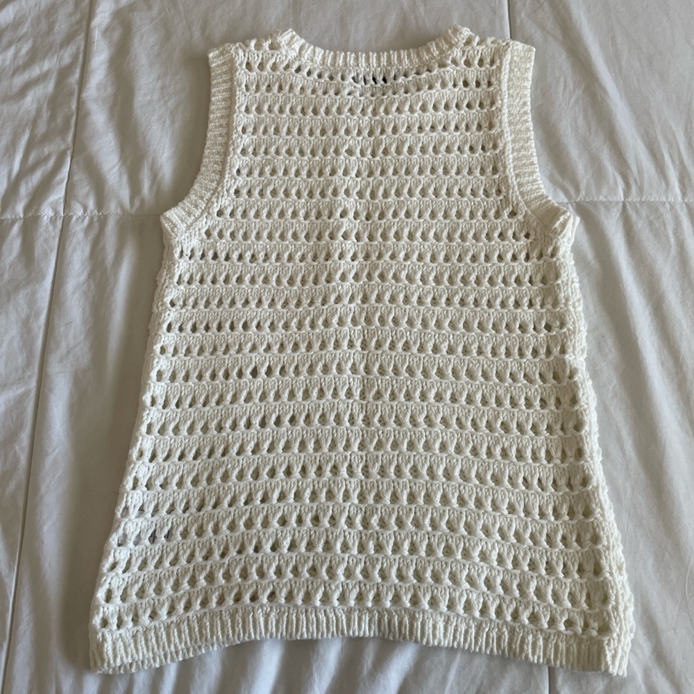 Halogen Crochet Top - Picture 2 of 6